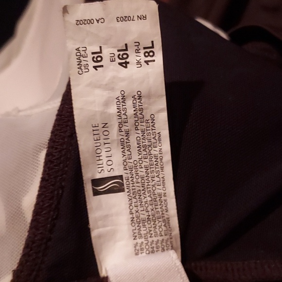 Silhouette Solution One Piece Swimsuit - Picture 7 of 7